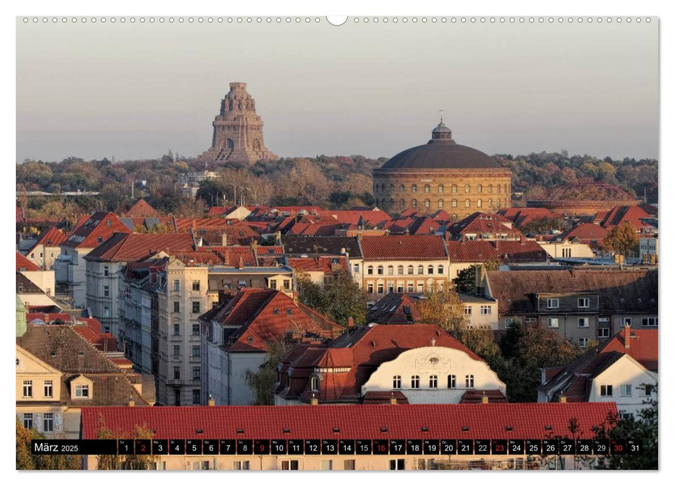 Reise durch Leipzig (CALVENDO Wandkalender 2025)