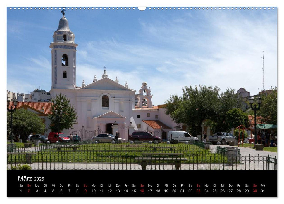 Buenos Aires (CALVENDO Premium Wandkalender 2025)