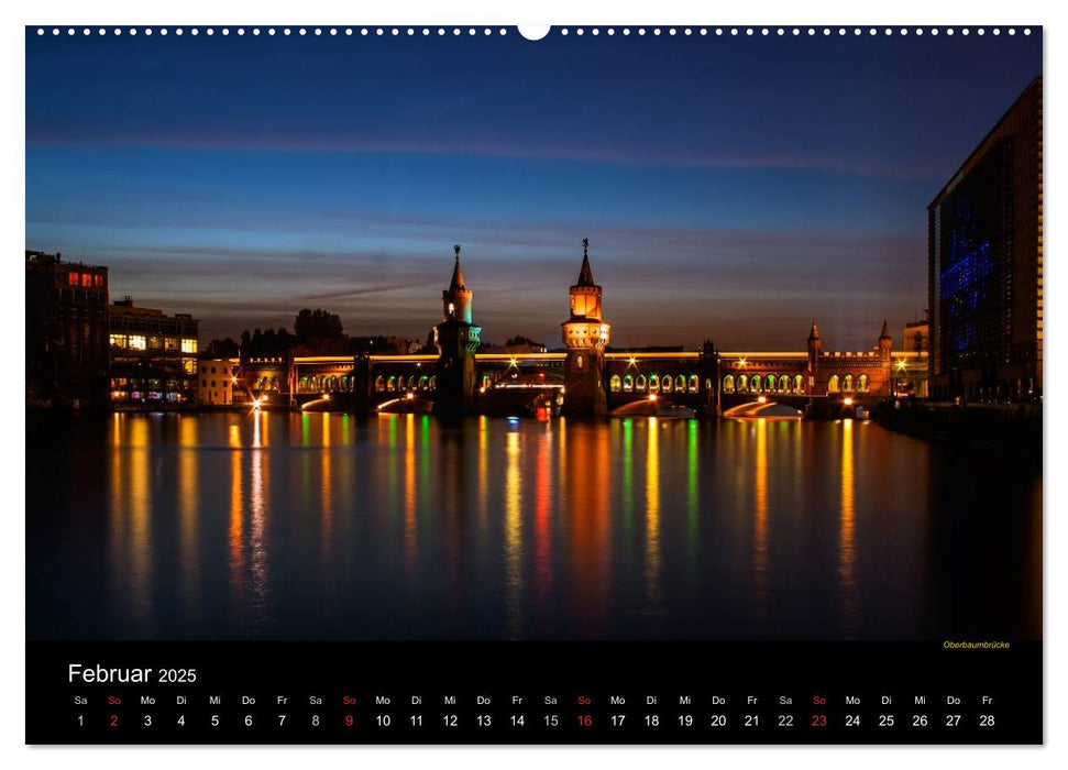 Colours of Berlin (CALVENDO Premium Wandkalender 2025)