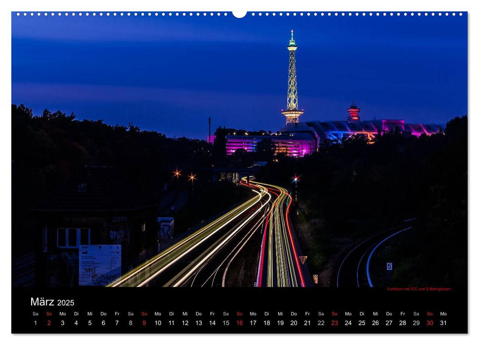 Colours of Berlin (CALVENDO Premium Wandkalender 2025)