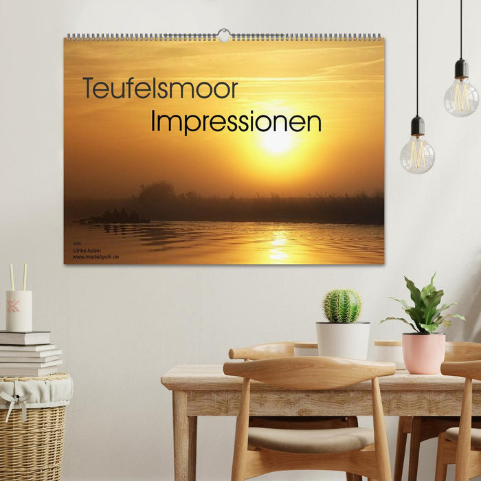 Teufelsmoor Impressionen (CALVENDO Wandkalender 2025)