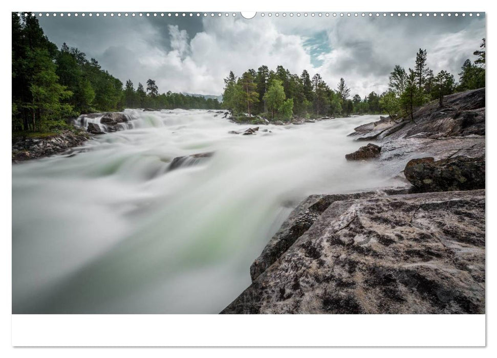 Norwegische Berg- und Fjordlandschaften (CALVENDO Wandkalender 2025)