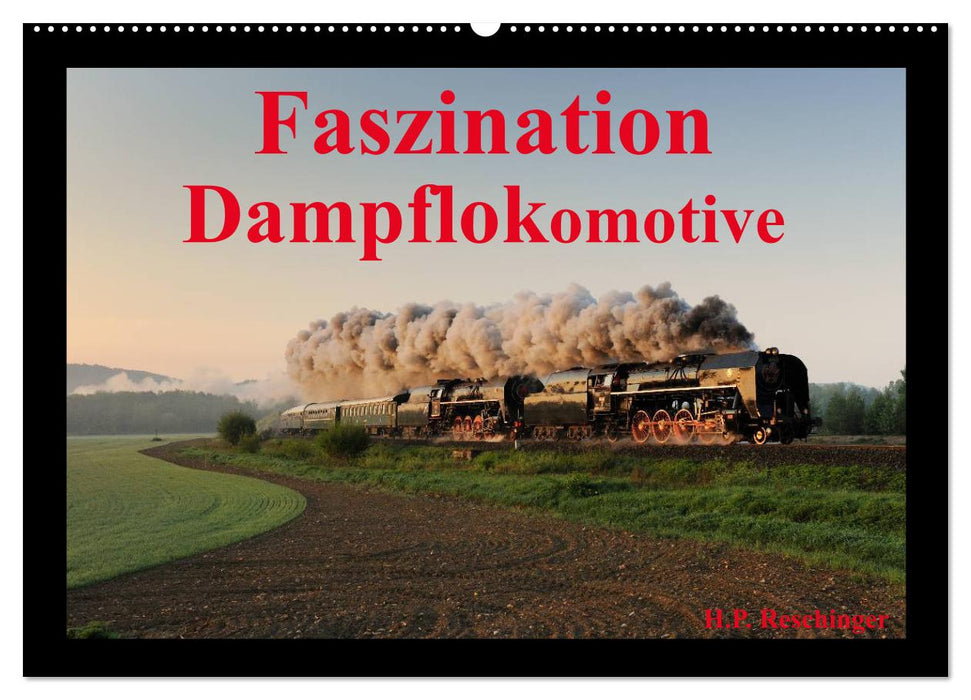 Faszination Dampflokomotive (CALVENDO Wandkalender 2025)