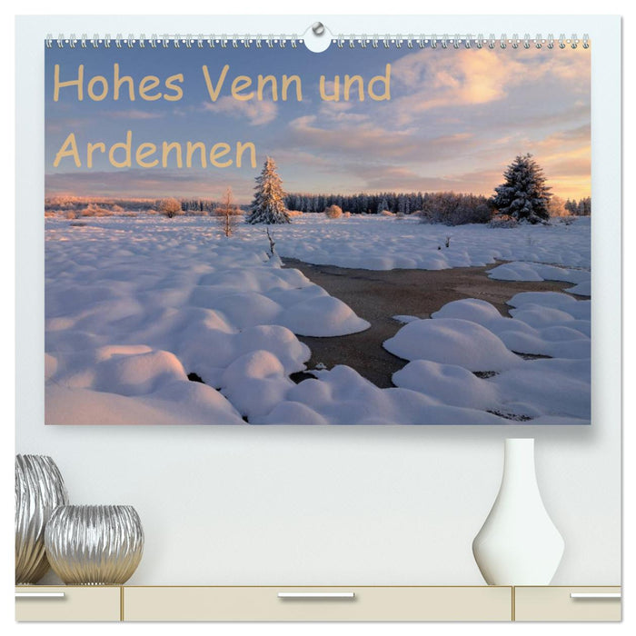 Hohes Venn und Ardennen (CALVENDO Premium Wandkalender 2025)