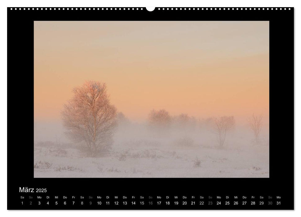 Hohes Venn und Ardennen (CALVENDO Premium Wandkalender 2025)