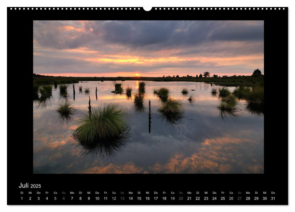 Hohes Venn und Ardennen (CALVENDO Premium Wandkalender 2025)