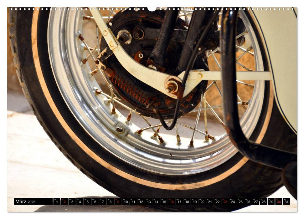 Harley Davidson WLA 750 (CALVENDO Premium Wandkalender 2025)