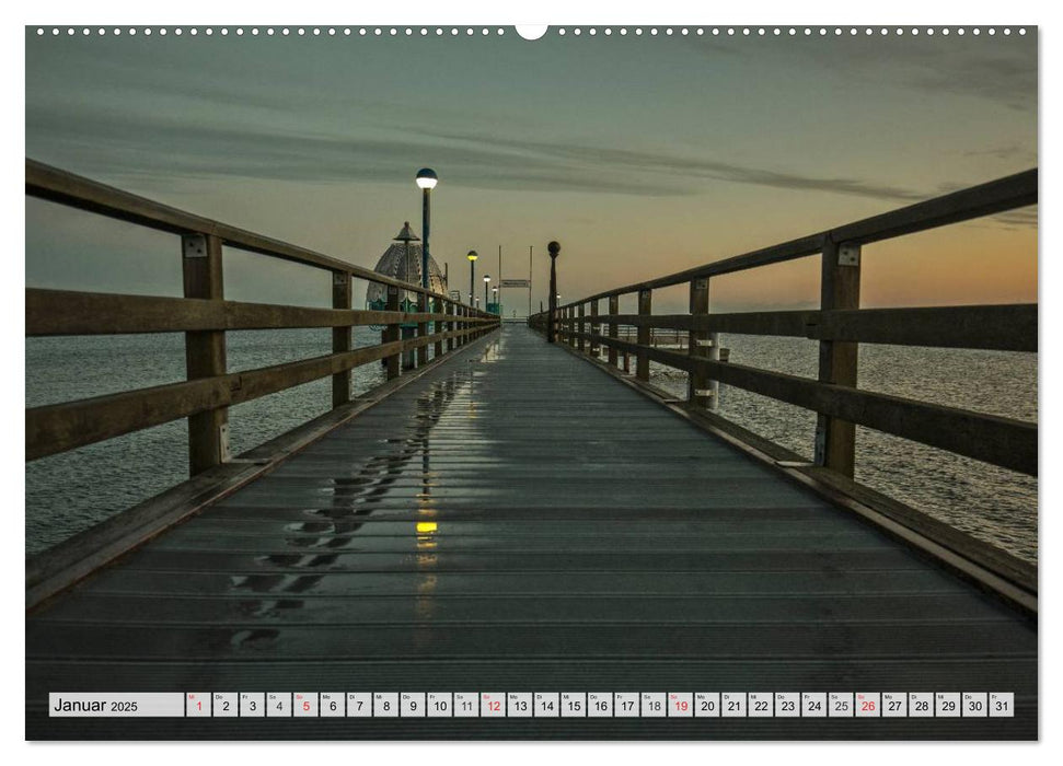 Urlaubsparadies Fischland Darß (CALVENDO Wandkalender 2025)