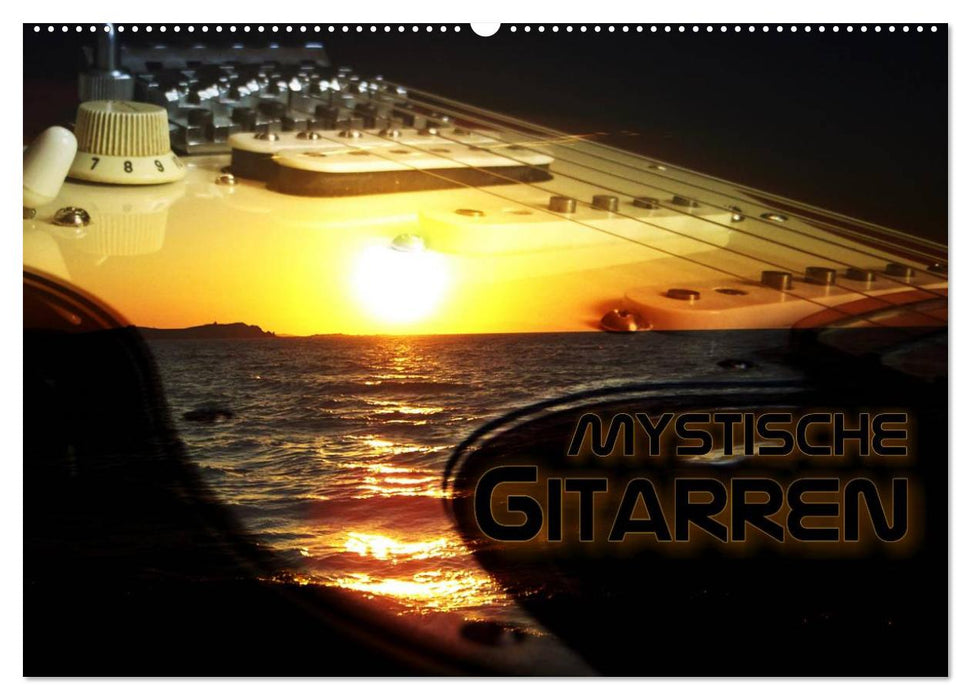 Mystische Gitarren (CALVENDO Wandkalender 2025)