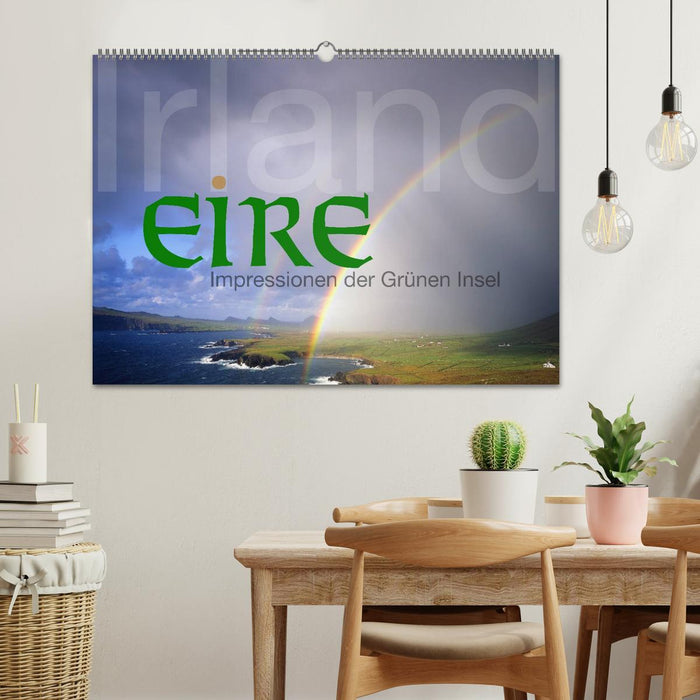 Irland Eire - Impressionen der Grünen Insel (CALVENDO Wandkalender 2025)