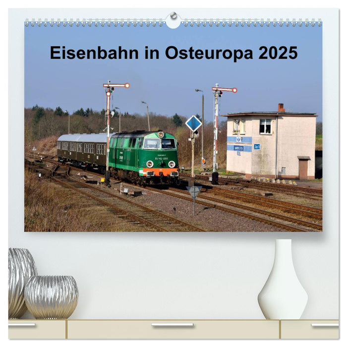 Eisenbahn Kalender 2025 - Oberlausitz und Nachbarländer (CALVENDO Premium Wandkalender 2025)