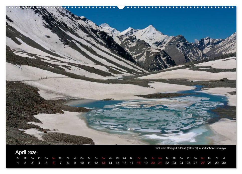 Himalaya - Dach der Welt (CALVENDO Premium Wandkalender 2025)