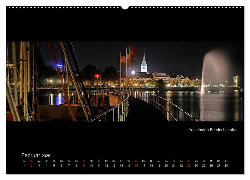 Panoramen vom Bodensee (CALVENDO Premium Wandkalender 2025)