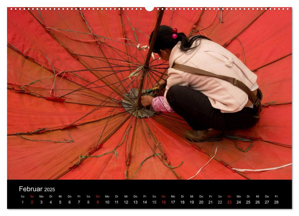 Yunnan - Reiseimpressionen (CALVENDO Premium Wandkalender 2025)