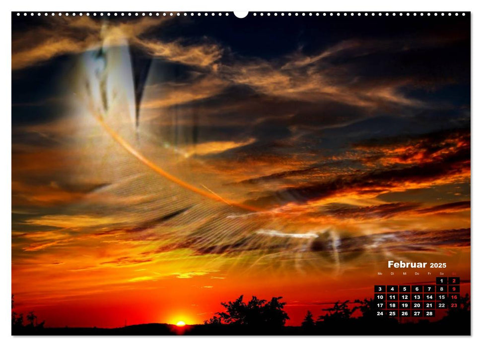 Unsere Welt voller Geheimnisse - Digitale Kunst (CALVENDO Premium Wandkalender 2025)