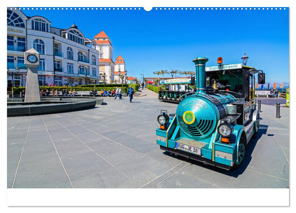 Küstenimpressionen von den Ostseeinseln Rügen und Usedom (CALVENDO Wandkalender 2025)