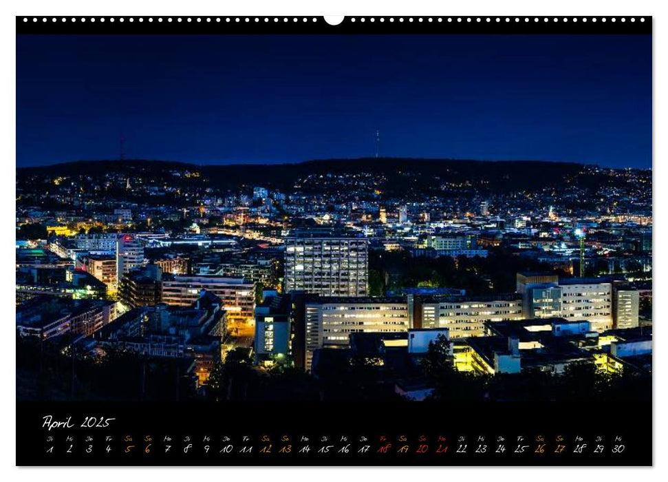 STUTTGART 2025 auf den zweiten Blick (CALVENDO Premium Wandkalender 2025)