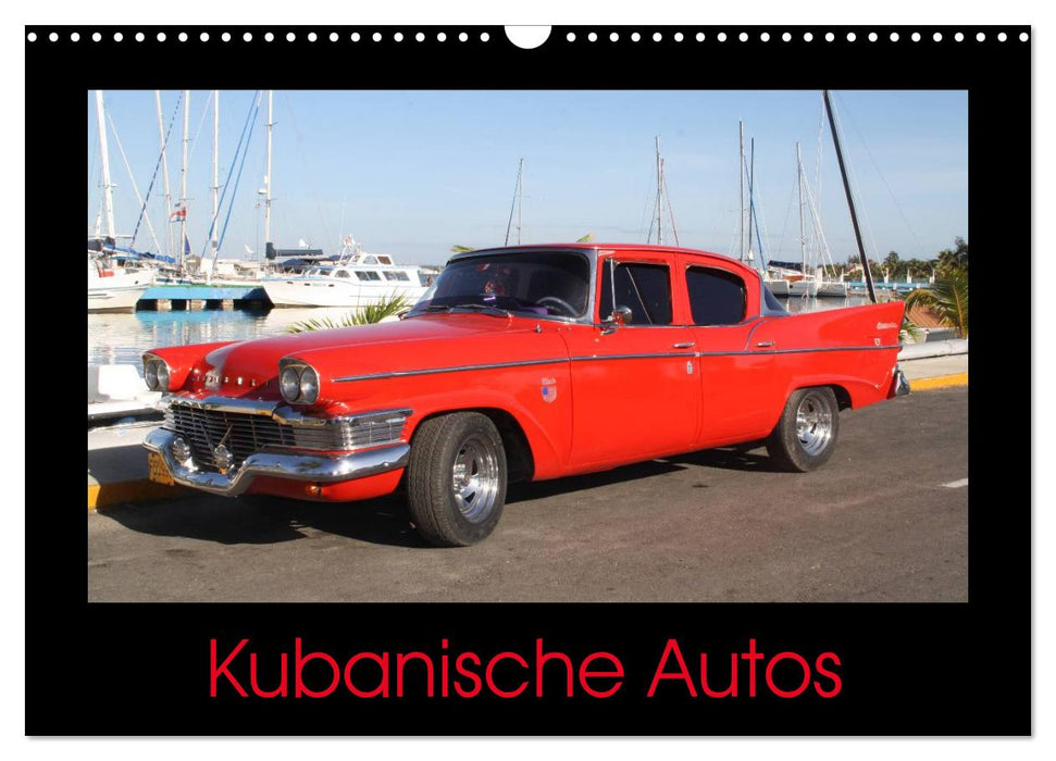 Kubanische Autos (CALVENDO Wandkalender 2025)