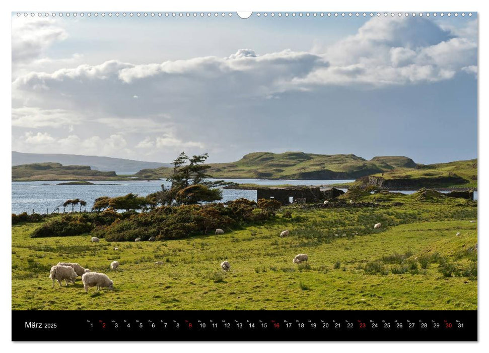 SCHOTTLAND - A ROMANCE (CALVENDO Premium Wandkalender 2025)