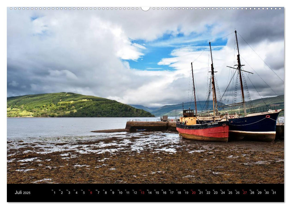 SCHOTTLAND - A ROMANCE (CALVENDO Premium Wandkalender 2025)