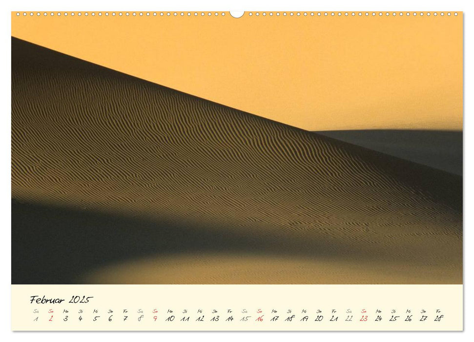 Sahara-Sand (CALVENDO Premium Wandkalender 2025)