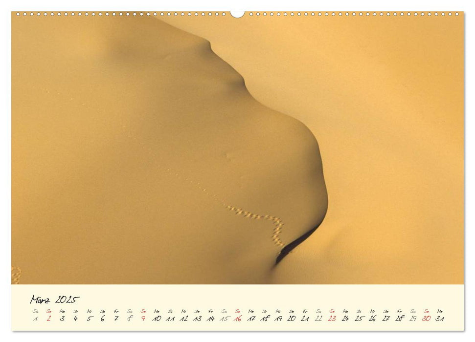 Sahara-Sand (CALVENDO Premium Wandkalender 2025)