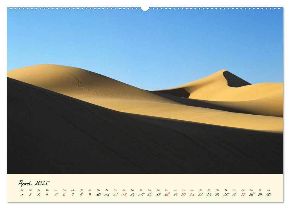 Sahara-Sand (CALVENDO Premium Wandkalender 2025)