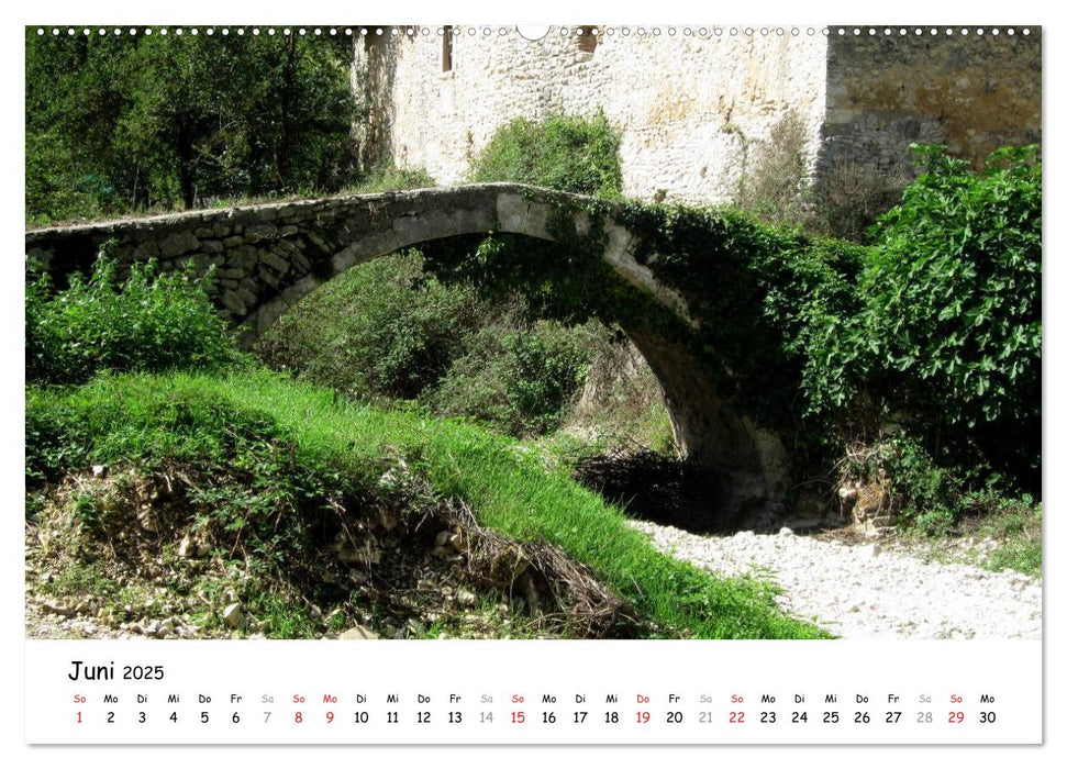 Camino di Assisi - Franziskusweg (CALVENDO Premium Wandkalender 2025)