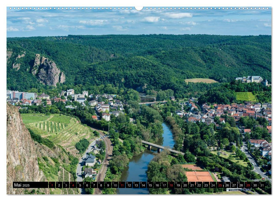 Nahe-Romantik: Bad Münster am Stein-Ebernburg (CALVENDO Premium Wandkalender 2025)
