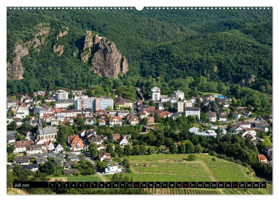 Nahe-Romantik: Bad Münster am Stein-Ebernburg (CALVENDO Premium Wandkalender 2025)