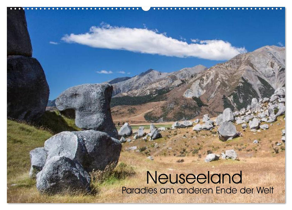 Neuseeland - Paradies am anderen Ende der Welt (CALVENDO Wandkalender 2025)