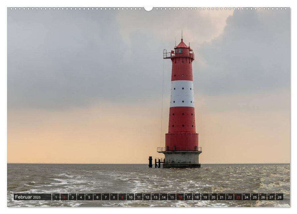 Wilhelmshaven maritim (CALVENDO Premium Wandkalender 2025)