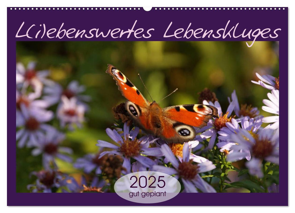 L(i)ebenswertes Lebenskluges (CALVENDO Wandkalender 2025)