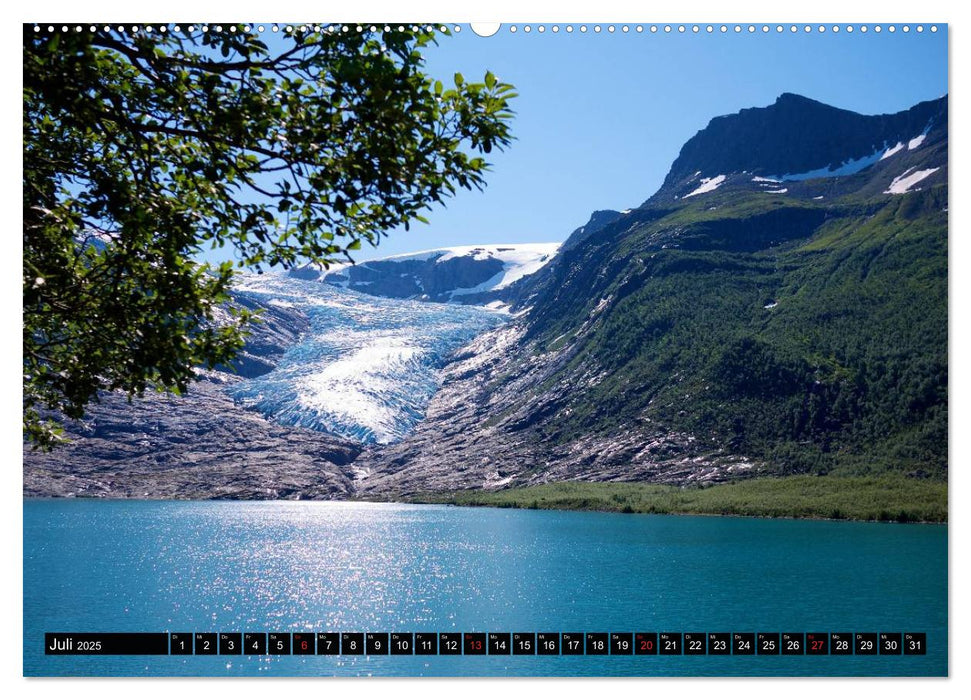 Norwegen - Im Land der Sagen, Mythen und Trolle (CALVENDO Premium Wandkalender 2025)