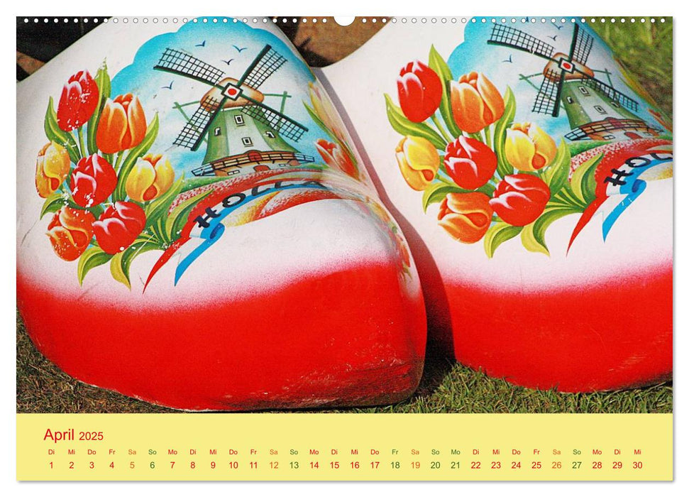 Schuhe - Schritt für Schritt durch das Jahr (CALVENDO Wandkalender 2025)