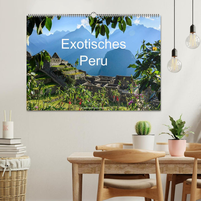 Exotisches Peru (CALVENDO Wandkalender 2025)