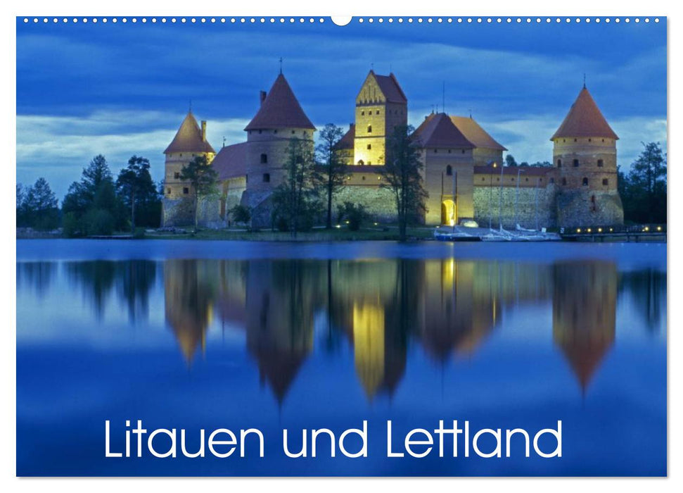 Litauen und Lettland (CALVENDO Wandkalender 2025)