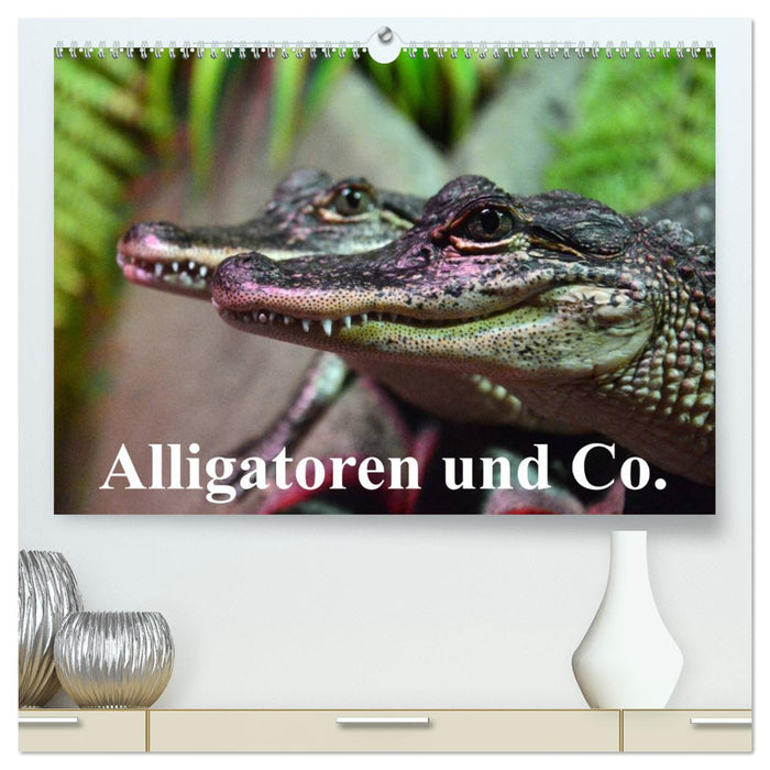 Alligatoren und Co. (CALVENDO Premium Wandkalender 2025)