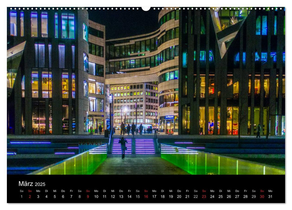 Düsseldorf - Impressionen (CALVENDO Premium Wandkalender 2025)