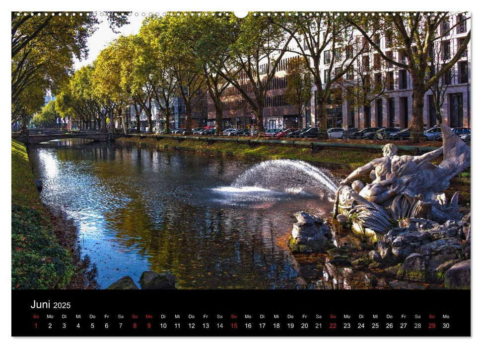 Düsseldorf - Impressionen (CALVENDO Premium Wandkalender 2025)