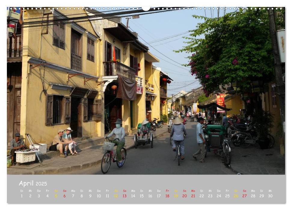 Vietnamesische Impressionen (CALVENDO Premium Wandkalender 2025)