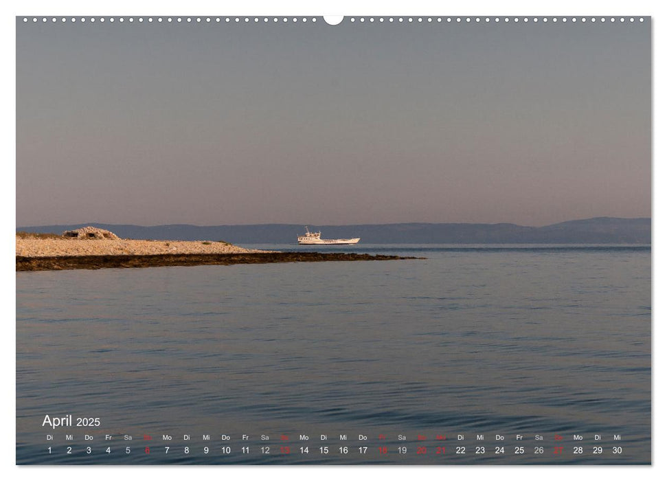 OFFSHORE KROATIEN (CALVENDO Premium Wandkalender 2025)