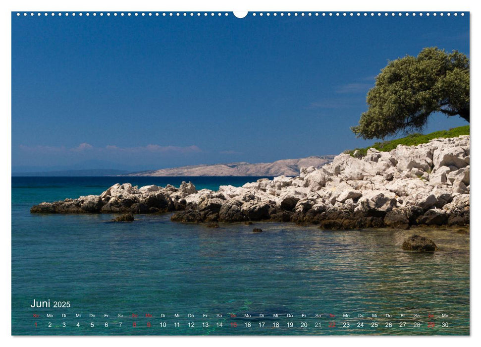 OFFSHORE KROATIEN (CALVENDO Premium Wandkalender 2025)