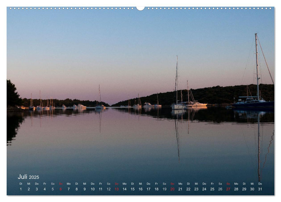 OFFSHORE KROATIEN (CALVENDO Premium Wandkalender 2025)