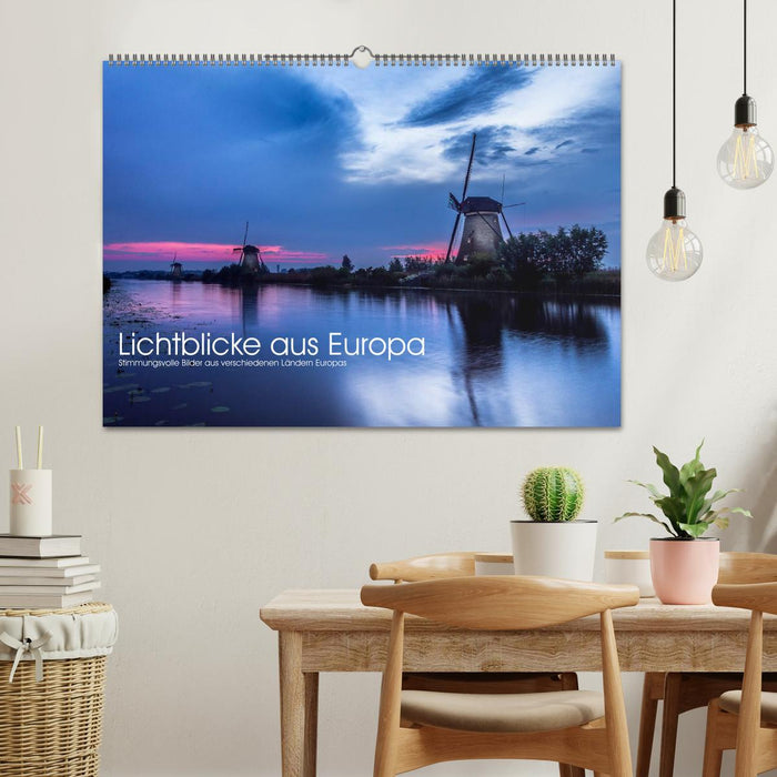 Lichtblicke aus Europa (CALVENDO Wandkalender 2025)