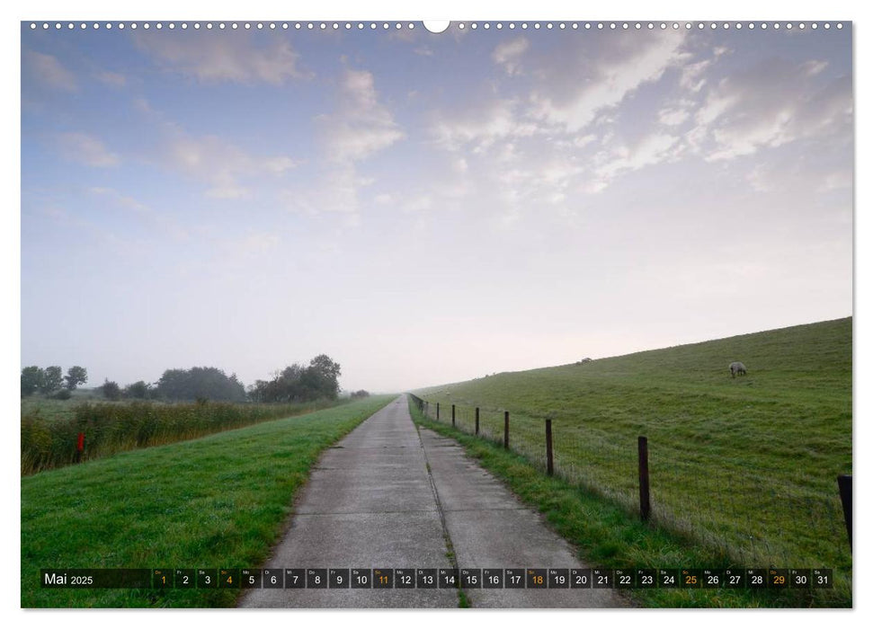 Impressionen aus dem Wesermarsch - Butjadingen 2025 (CALVENDO Premium Wandkalender 2025)