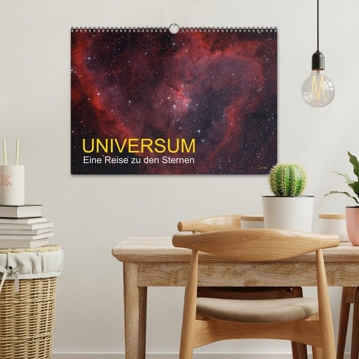 Universum - Eine Reise zu den Sternen (CALVENDO Wandkalender 2025)