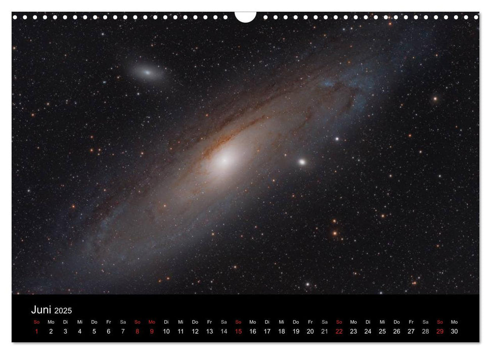 Universum - Eine Reise zu den Sternen (CALVENDO Wandkalender 2025)