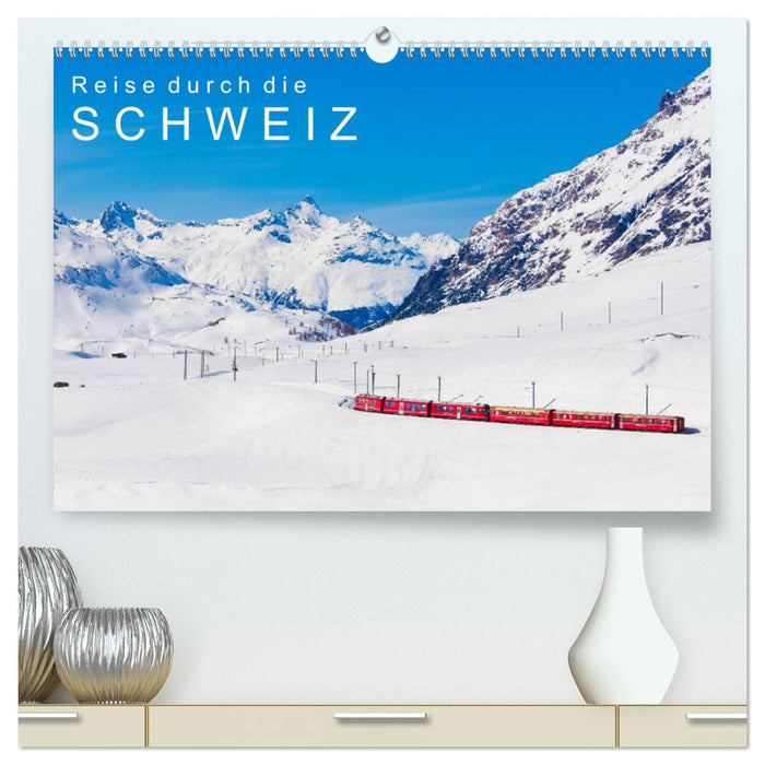 Reise durch die SCHWEIZ (CALVENDO Premium Wandkalender 2025)