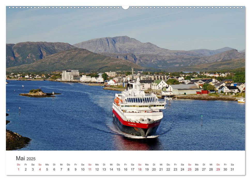 FV 17 und Trondheim (CALVENDO Premium Wandkalender 2025)